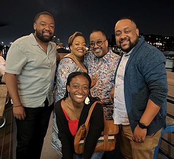 Dr. Brown and his family