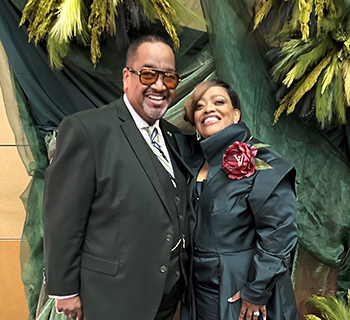 Dr. Brown and his wife, Evangelist Tracey R. Beckley-Brown